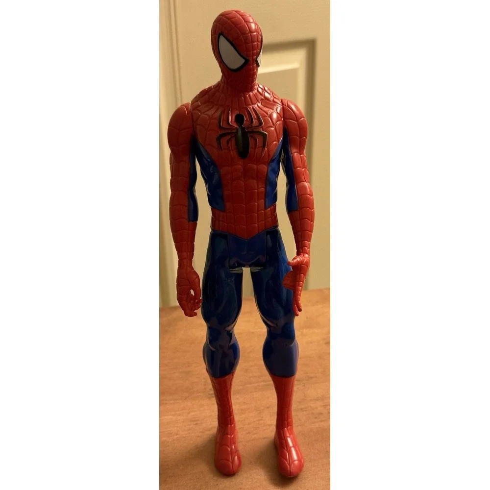 Spiderman Action Figure 12'' 2013 Movable‎ Arms Legs Head. Hasbro